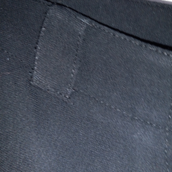 New York company wide leg polyester pants vintage size 6 P black - Picture 5 of 6